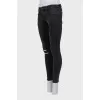 Джинси skinny fit декоровані вишивкою