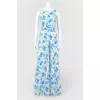 Maxi dress in a flower print