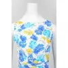 Maxi dress in a flower print
