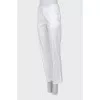 Білі штани straight fit