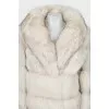 Fox fur coat