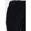 Вельветові штани straight fit