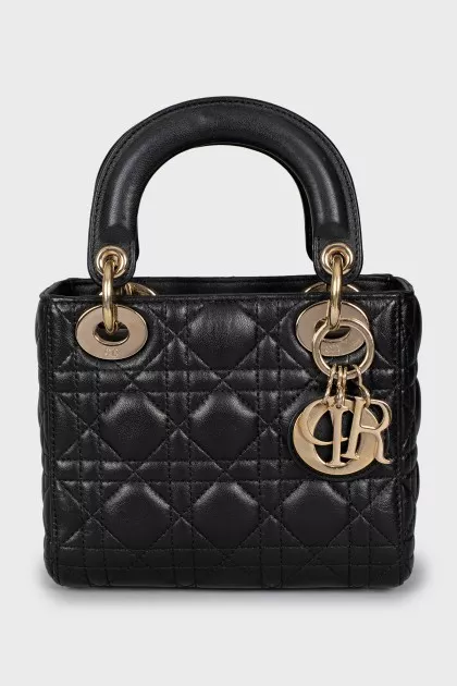 Сумка зі шкіри Lady Dior