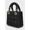 Сумка зі шкіри Lady Dior