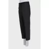 Вовняні штани straight fit