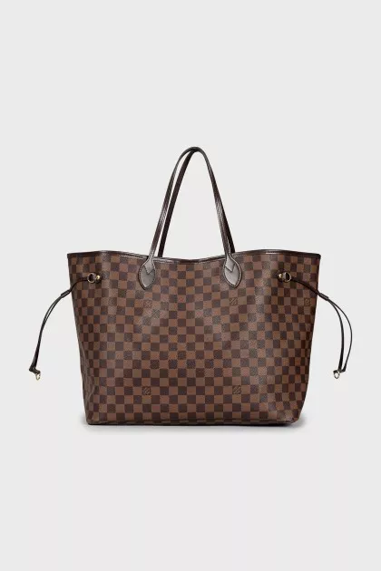 Сумка Neverfull MM із канви