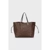 Сумка Neverfull MM із канви