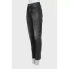 Сірі джинси tapered fit
