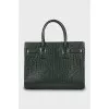 Зелена сумка Sac de Jour