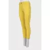 Жовті джинси skinny fit