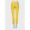 Жовті джинси skinny fit