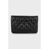 Чорна сумка Wallet on Chain