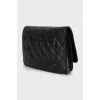 Чорна сумка Wallet on Chain