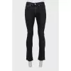 Чоловічі чорні джинси regular fit