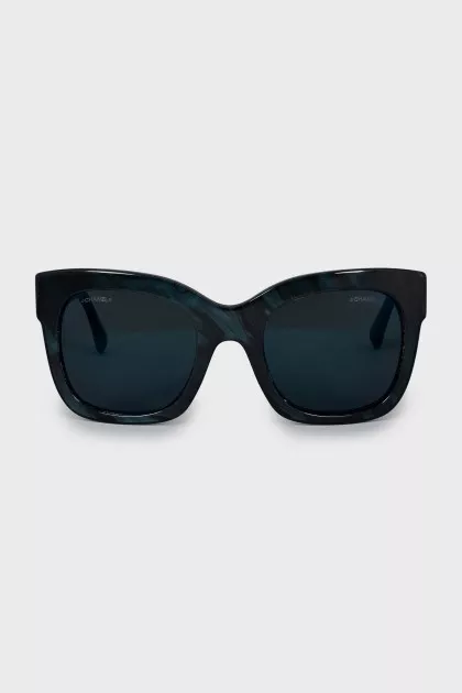 Солнцезащитные очки wayfarer с лого