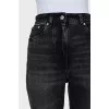 Джинси straight fit чорного кольору