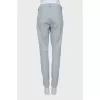 Джинси tapered fit блакитного кольору