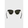 Солнцезащитные очки wayfarer с гравировкой