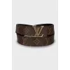 Двосторонній ремінь LV Initials