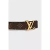 Двосторонній ремінь LV Initials