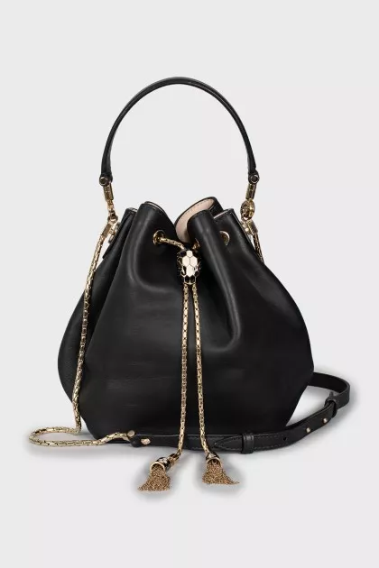 Шкіряна сумка Serpenti Forever