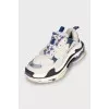 Текстильные кроссовки Triple S