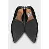 Замшеві туфлі kitten heel