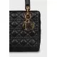 Сумка Lady Dior черного цввета
