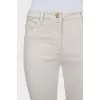 Джинси білого кольору skinny fit