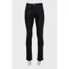 Мужские джинсы skinny fit на пуговицах