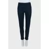 Skinny jeans with creases