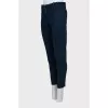Skinny jeans with creases