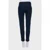 Skinny jeans with creases