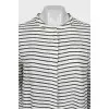 Striped linen dress