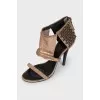 Босоніжки by Giuseppe Zanotti x Balmain