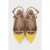 Балетки Rockstud зі шкіри