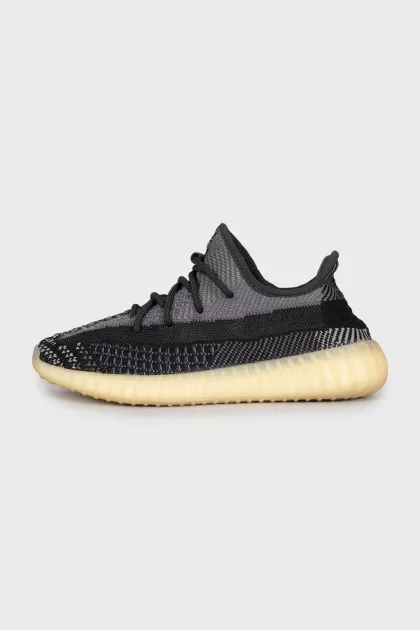 Чорні кросівки Yeezy Boost 350 V2