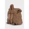 Коричневий рюкзак teddy
