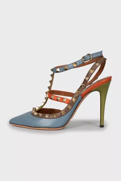 Шкіряні слінгбеки Rockstud