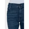 Джинси tapered fit синього кольору