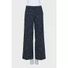 Blue Polka Dot Trousers