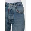 Джинси tapered fit на гудзиках