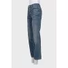 Джинси straight fit на гудзиках