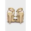 Замшевые слингбэки Rockstud
