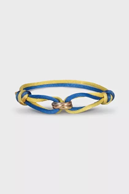 Trinity Gold Pendant Bracelet