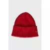 Knitted hat with brand logo
