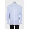 Чоловіча блакитна сорочка tailor fit