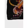 Point D'Orgue Wool and Silk Scarf