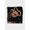 Point D'Orgue Wool and Silk Scarf