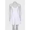 Fitted dress with thin straps